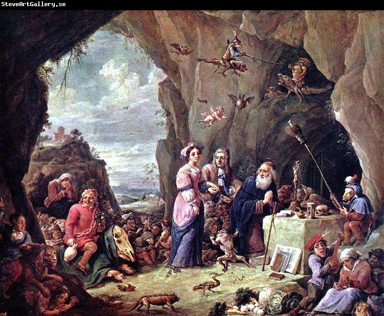 David Teniers the Younger The Temptation of St. Anthony